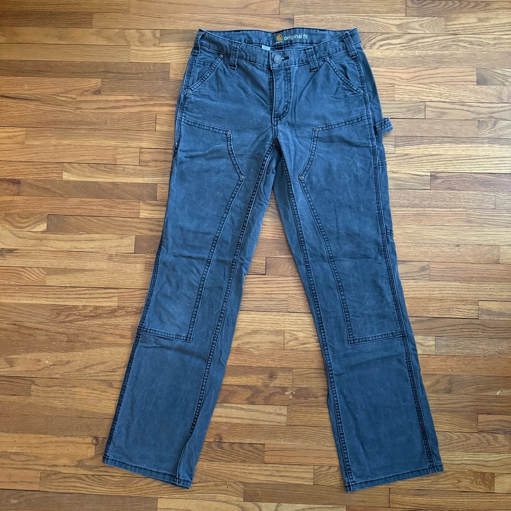 Women’s Carhartt Original Fit Workwear Pants - Washed Black